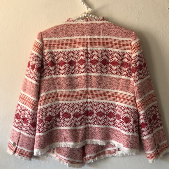 LOFT Tweed Blazer Size 00P - Picture 4 of 7